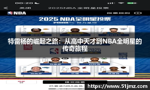 特雷杨的崛起之路：从高中天才到NBA全明星的传奇旅程